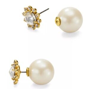 Kate Spade Flower Reversible Front-Back Earrings